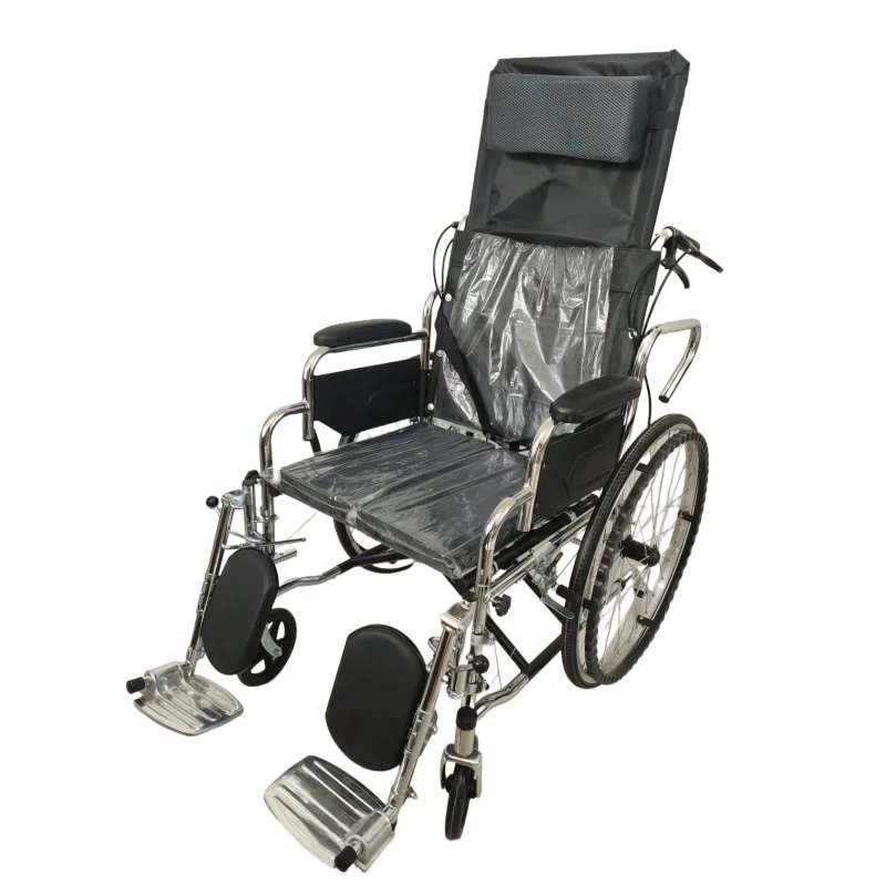 Spraying hydraulic rod (double flip) manual wheelchair