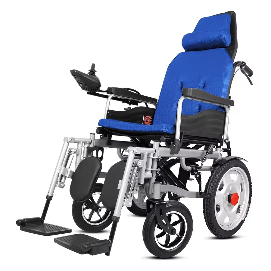 Foldable and Easy to Carry Electric Wheelchair for the Elderly and Disabled