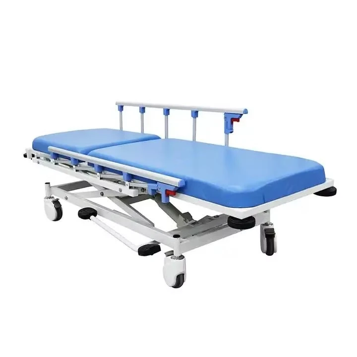 Hospital Stretcher Trolley – Durable, Adjustable, Safe