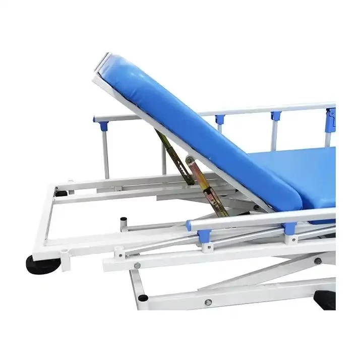Hospital Stretcher Trolley – Durable, Adjustable, Safe