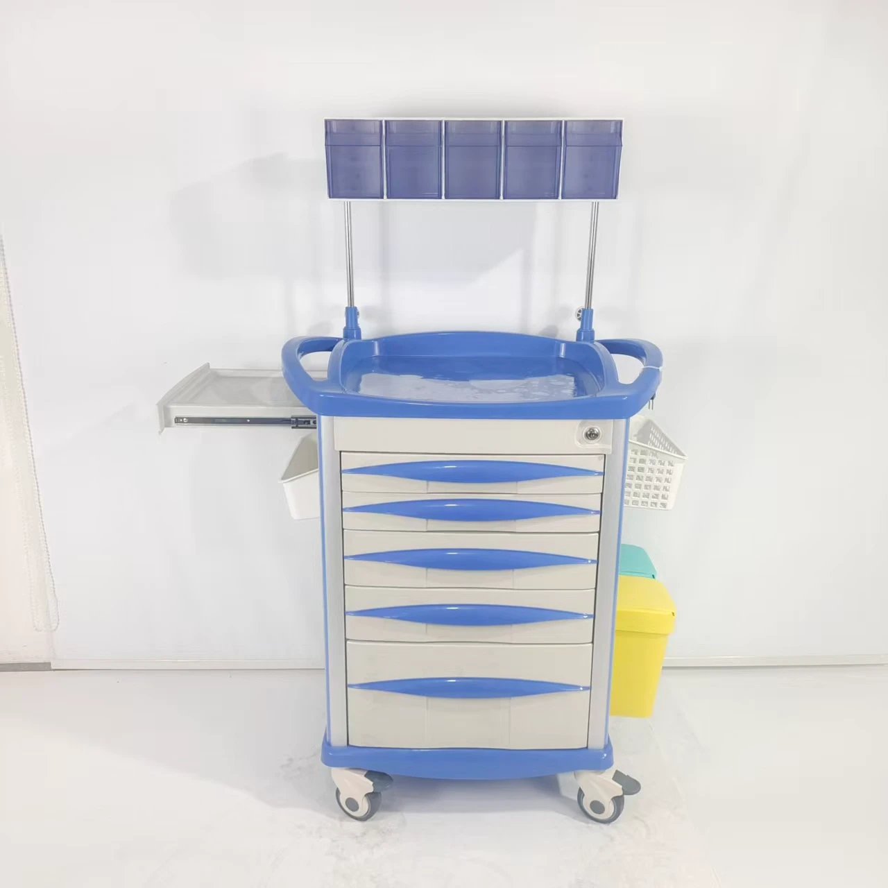 Bed Hospital Supply Trolley Medical Medical Cart Abs Medical Emergency Trolley China 2025 Medical Emergency Trolley