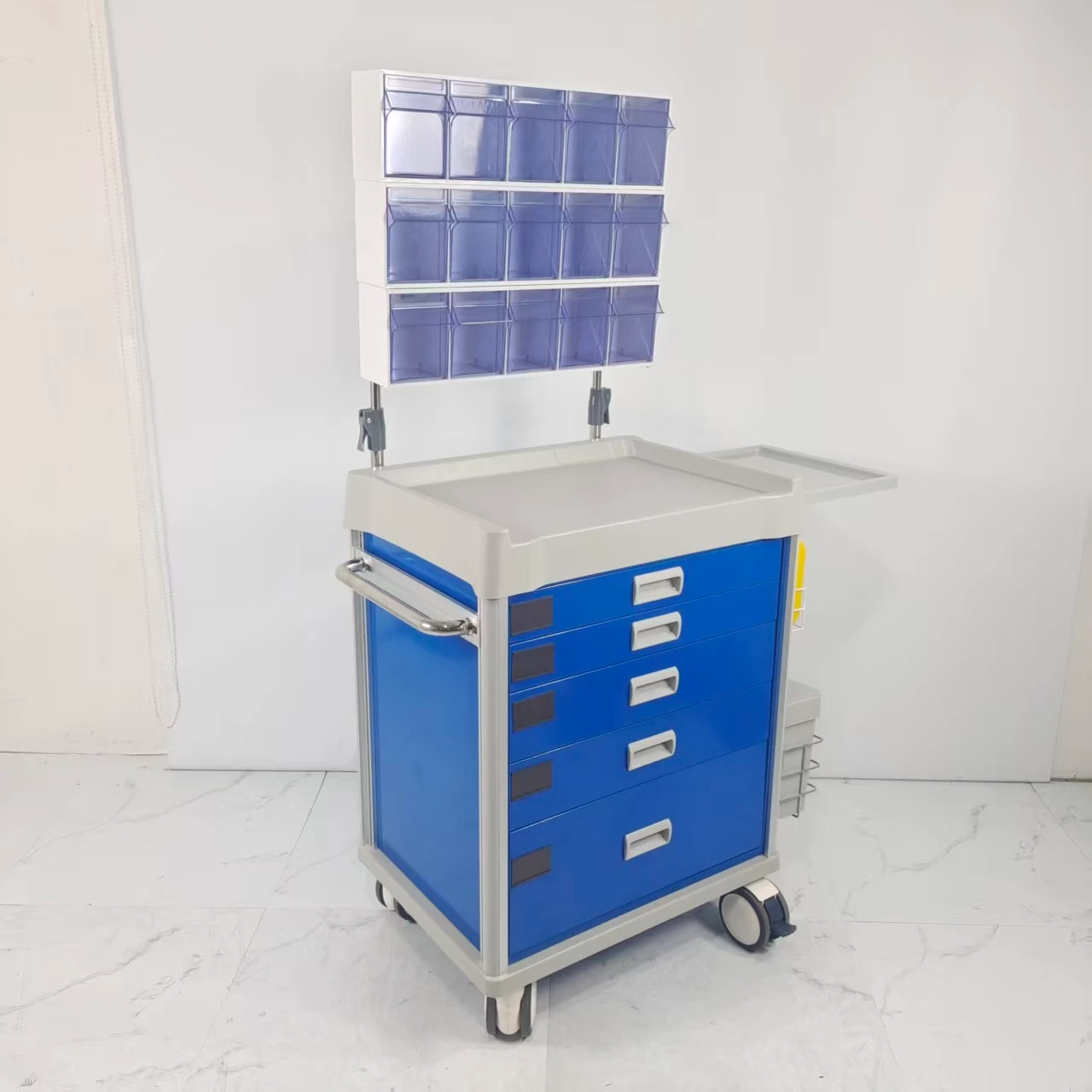 Multi-functional Medical Hospital Furniture  Emergency Medical Trolley for Use in Hospitals
