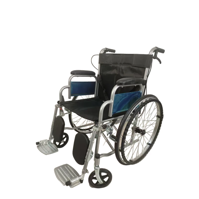 Tailored Manual Mobility Solution with Custom Upholstery and Frame