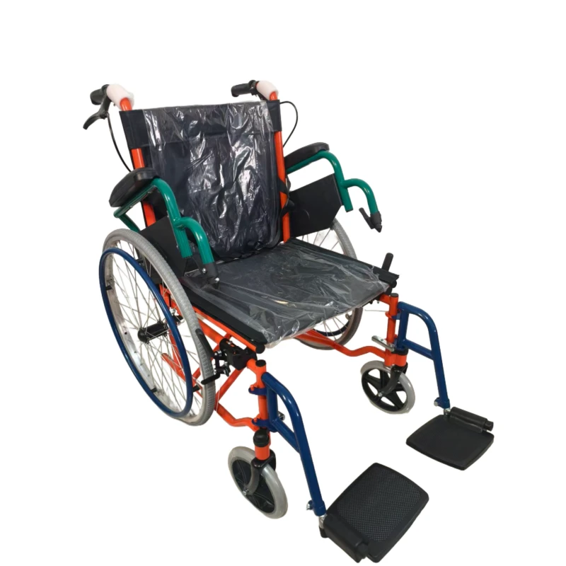 Manual Wheelchair Featuring Adjustable Components and Ergonomic Design