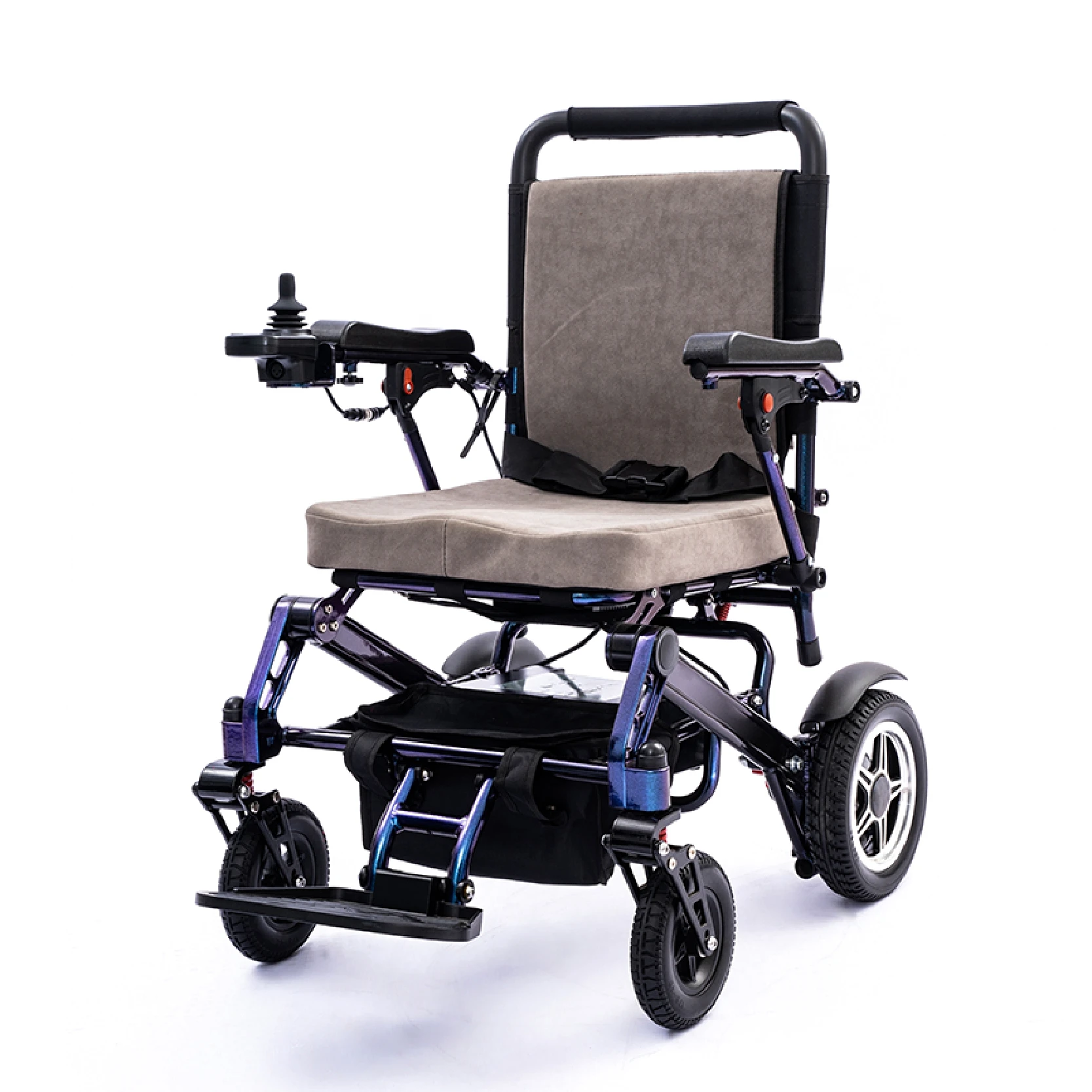 Factory direct sales high quality foldable aluminum alloy electric wheelchair