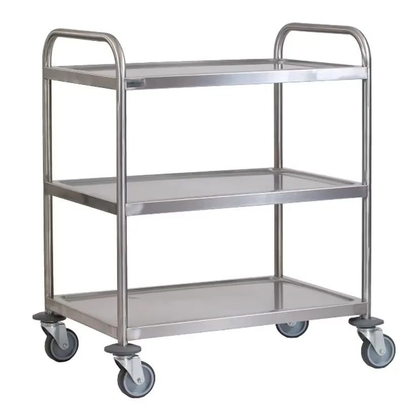 stainless steel surgical trolley