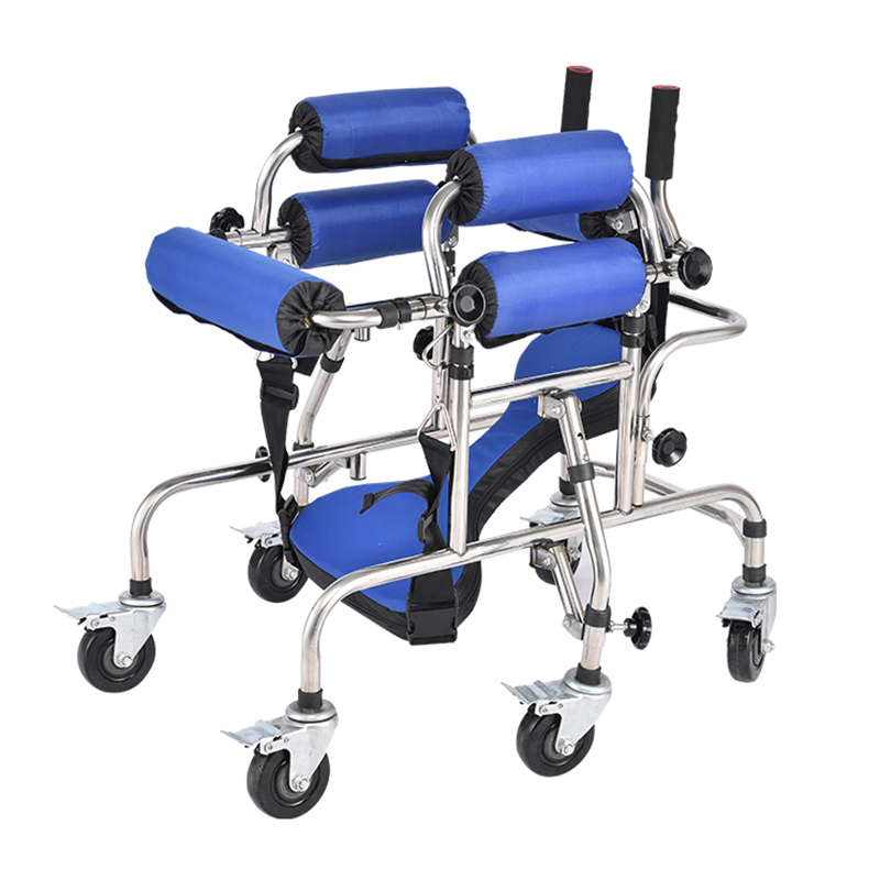 Walkers Standing Walking Aid Height-Adjustable Mobile Walker, Walker For Disabled Children With Cerebral Palsy ZF-WA119