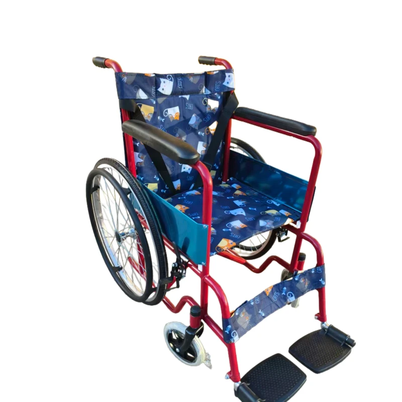 Customizable 809 model manual wheelchair for children