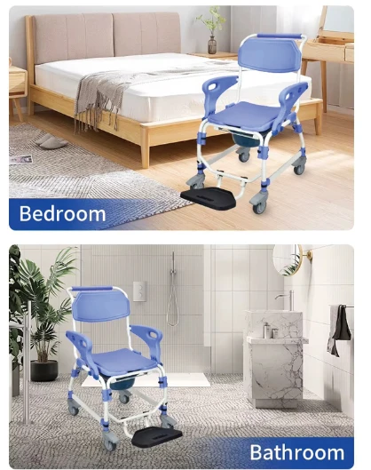 Commode Chair Portable Design